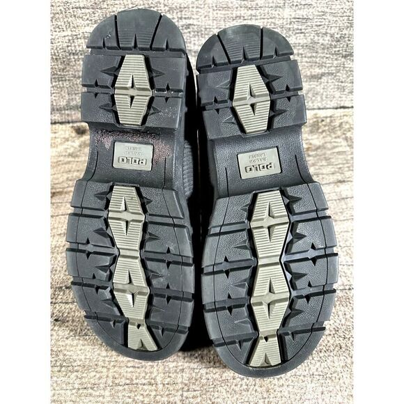 Polo Ralph Lauren Crestwick Duck Boot Black Mens 12 D Rain Snow Hunting - Picture 11 of 12